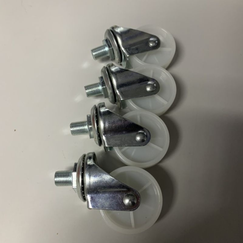 [100 ORIGINAL] MARKSMAN NYLON CASTER WHEEL (SWIVEL) 2”50MM (4PCS/SET