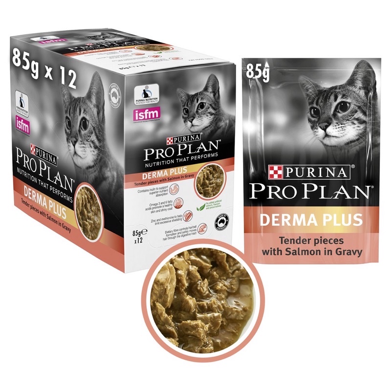 Purina pro plan derma plus best sale