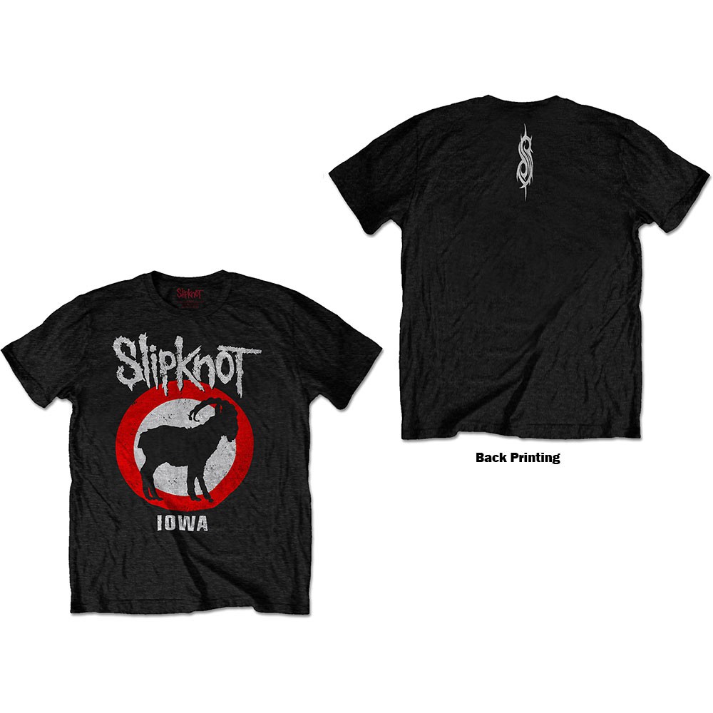 Slipknot 'Iowa Goat' T Shirt 🔥100% ORIGINAL MERCH🔥 | Shopee Malaysia