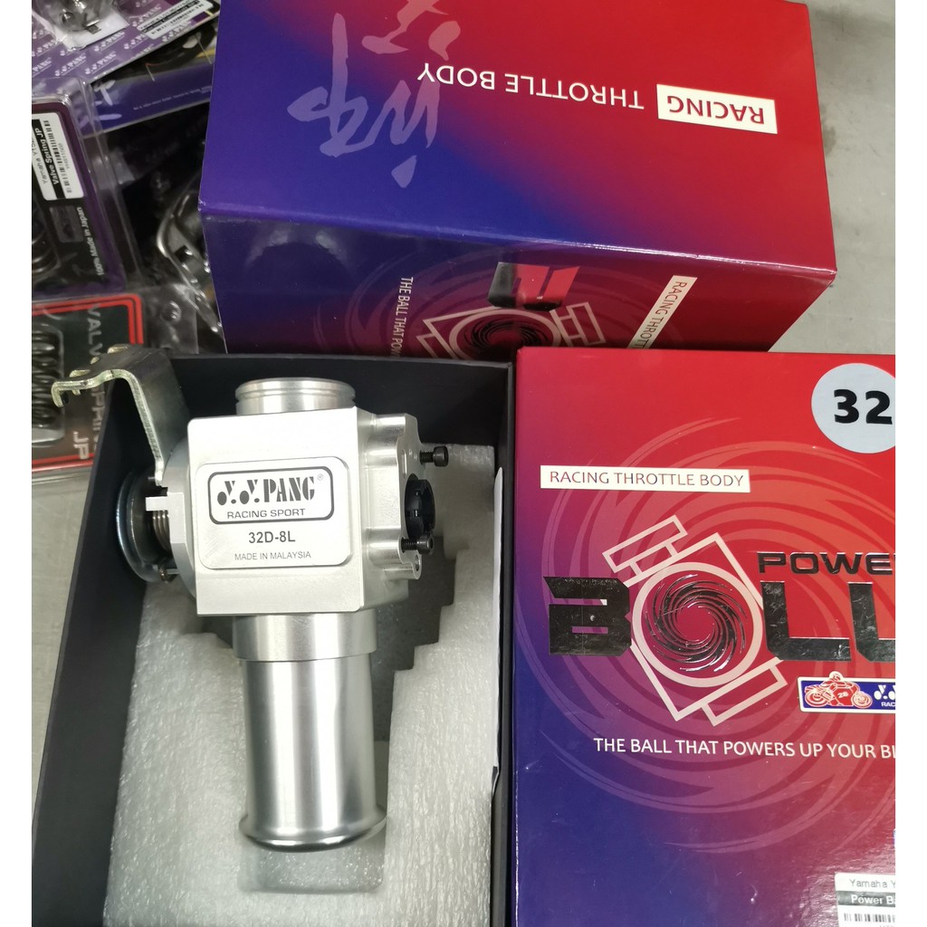 YYPANG THROTTLE BODY Y15ZR (32MM) RACING POWER BALL BUTTERFLY Shopee