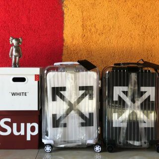 Supreme x Rimowa Cabin Plus 49L Suitcase (In Hand) w/ Two Free Rimowa  Stickers!