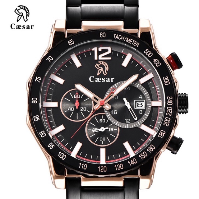 Caesar CA 1019 Men Sport Fashion Chronograph Quartz watch ready