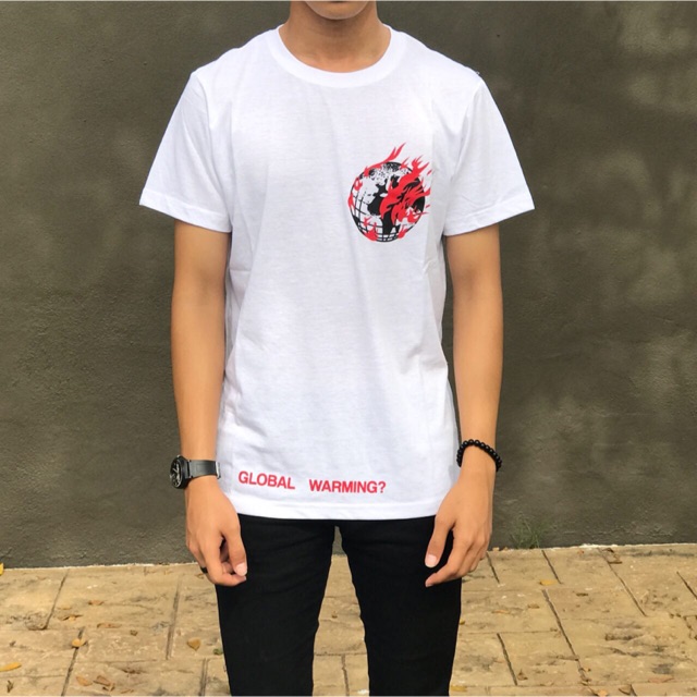 OFF-WHITE t-shirt GLOBAL WARMING