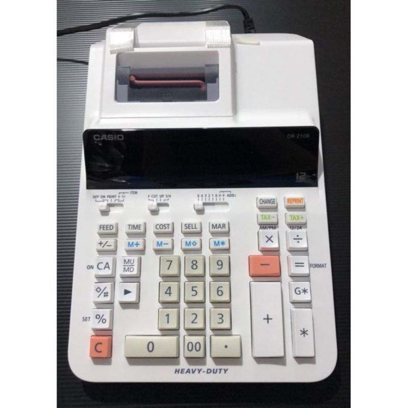 💖🔥(FREE CALCULATOR + FREE 5 PAPER ROLLS) ORI CASIO HeavyDuty Printing