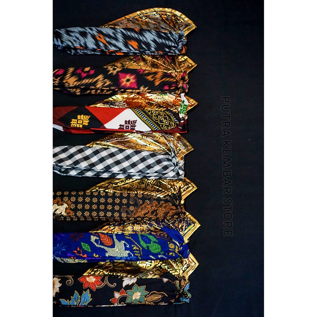 Tiedye Becomes Balinese BATIK/Balinese Traditional Headband | Shopee