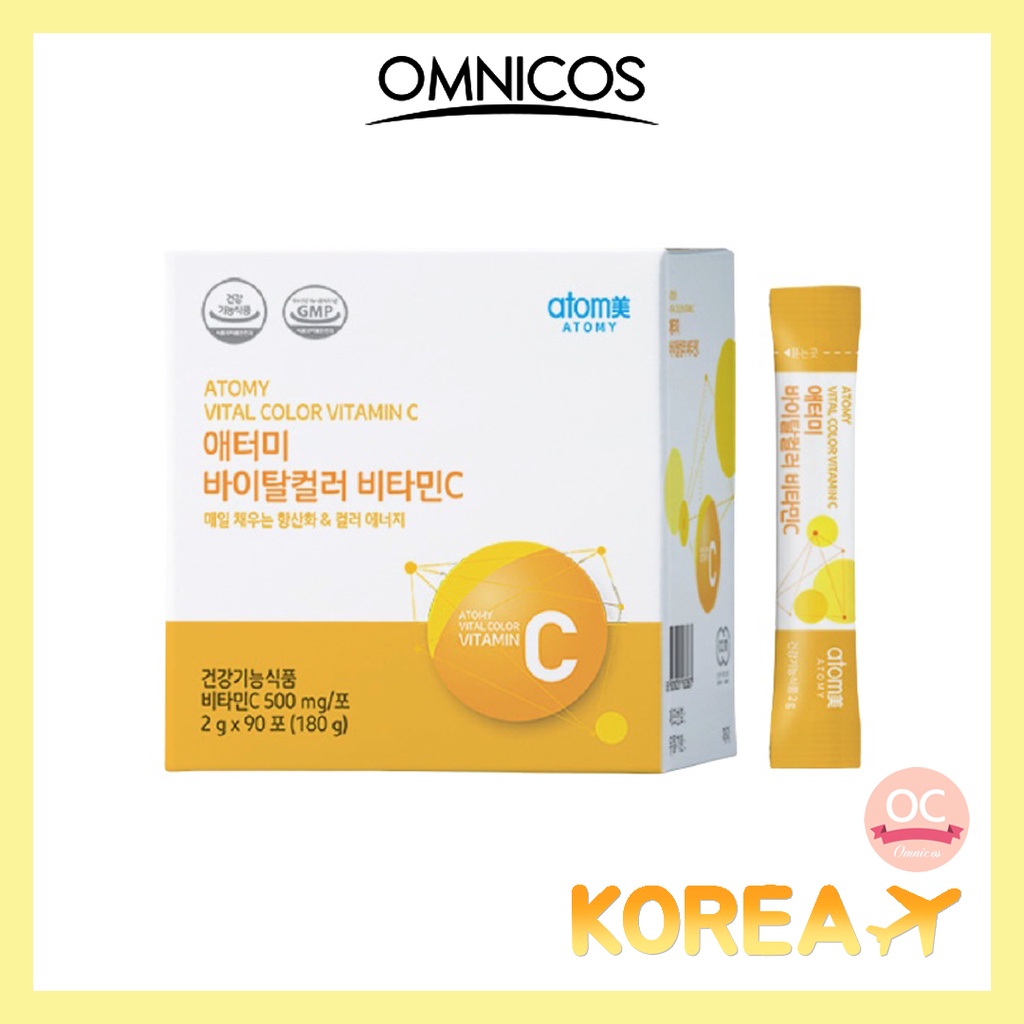 ATOMY Vital food atomy vitamin C 500mg (2g x 90 sticks) | Shopee Malaysia