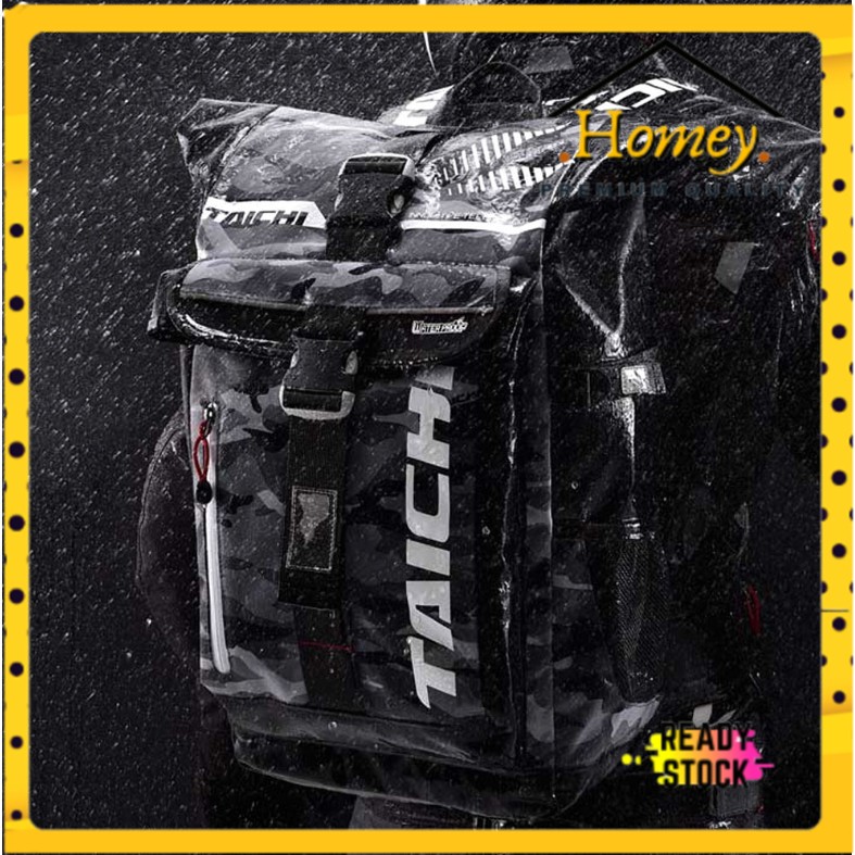 HOMEY [M'sia] RSB274 Full Waterproof Riding Backpack Motorcycle Bag Beg ...
