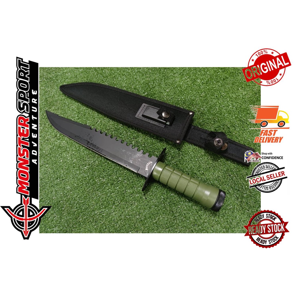ORIGINAL Frost Cutlery TDH253160C Scout II Fixed Blade Knife Shopee