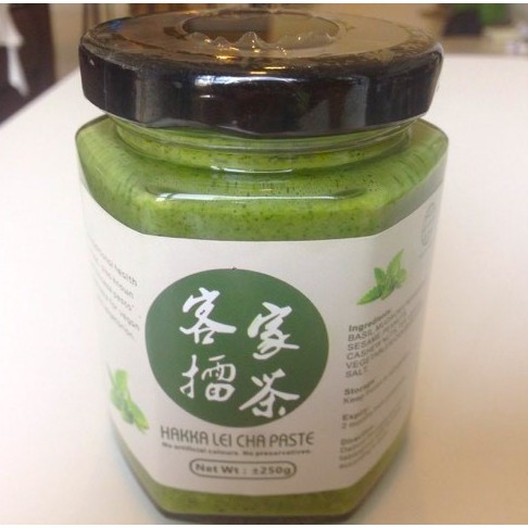 Health food Hakka Lei Cha Paste No Preservative