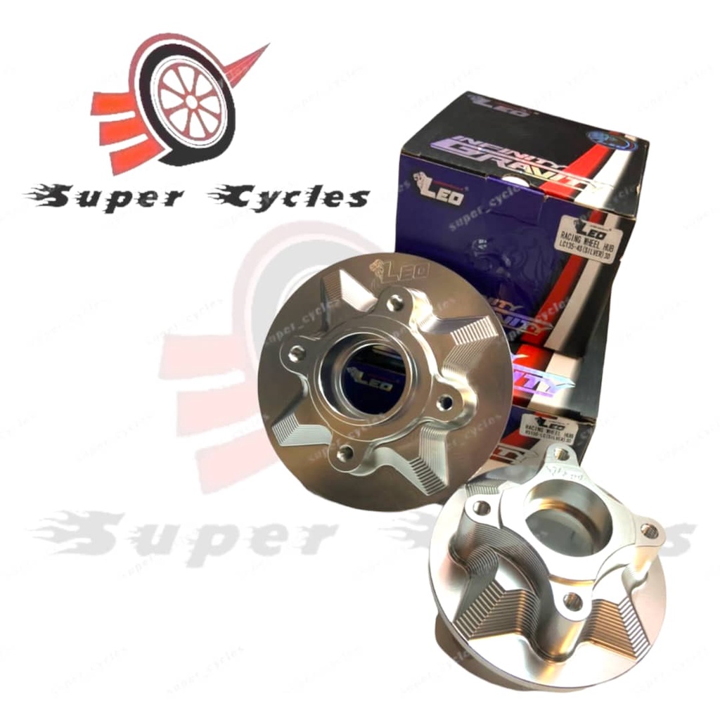 RACING WHEEL HUB LEO CNC 3D Alloy Forged Sprocket Hub Yamaha LC135-4S ...