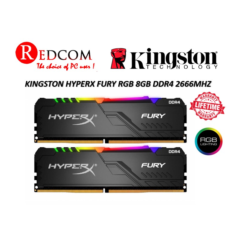 Hyperx fury best sale rgb 2666mhz