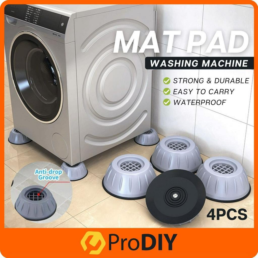 4 PCS Washing Machine Mat Pad Antislip And Noisereducing Heightening