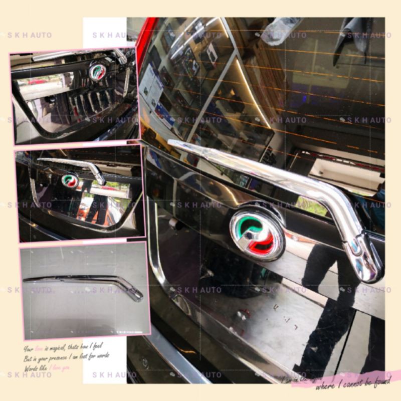 perodua alza rear wiper chrome caver | Shopee Malaysia