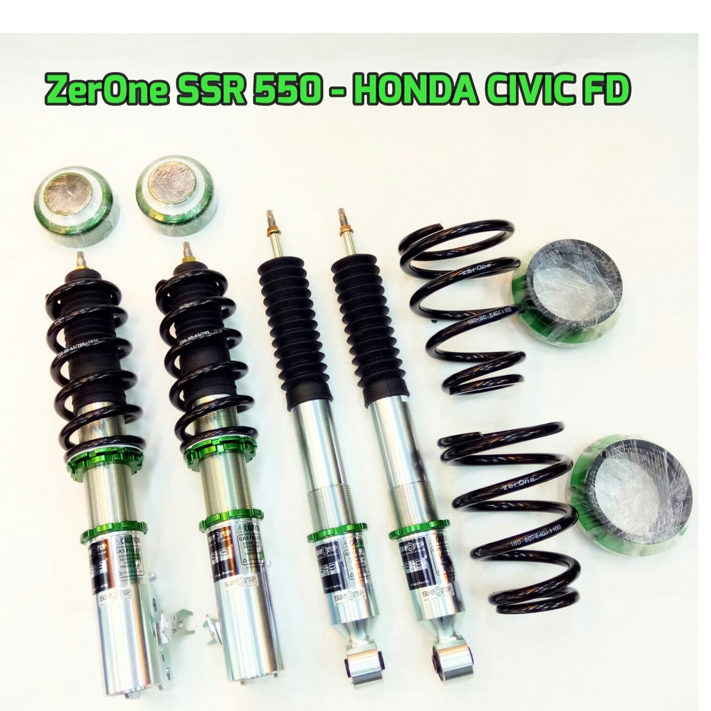 Honda Civic FD 1.8 2.0 2006-2011 - ZERONE SSR550 Fully Adjustable ...