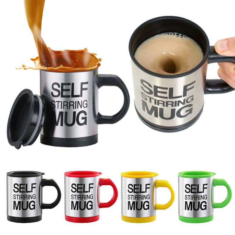 The Spinning Self Stirring Mug