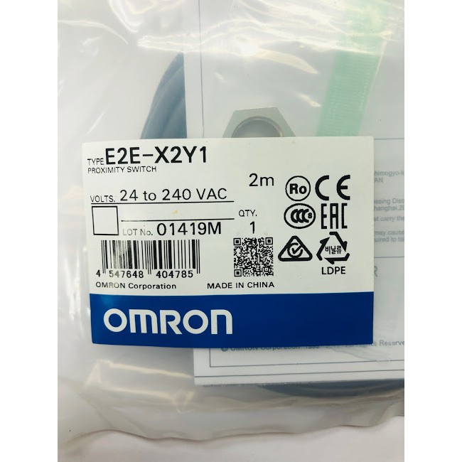 OMRON PROXIMITY SENSOR E2E-X2Y1 2M | Shopee Malaysia