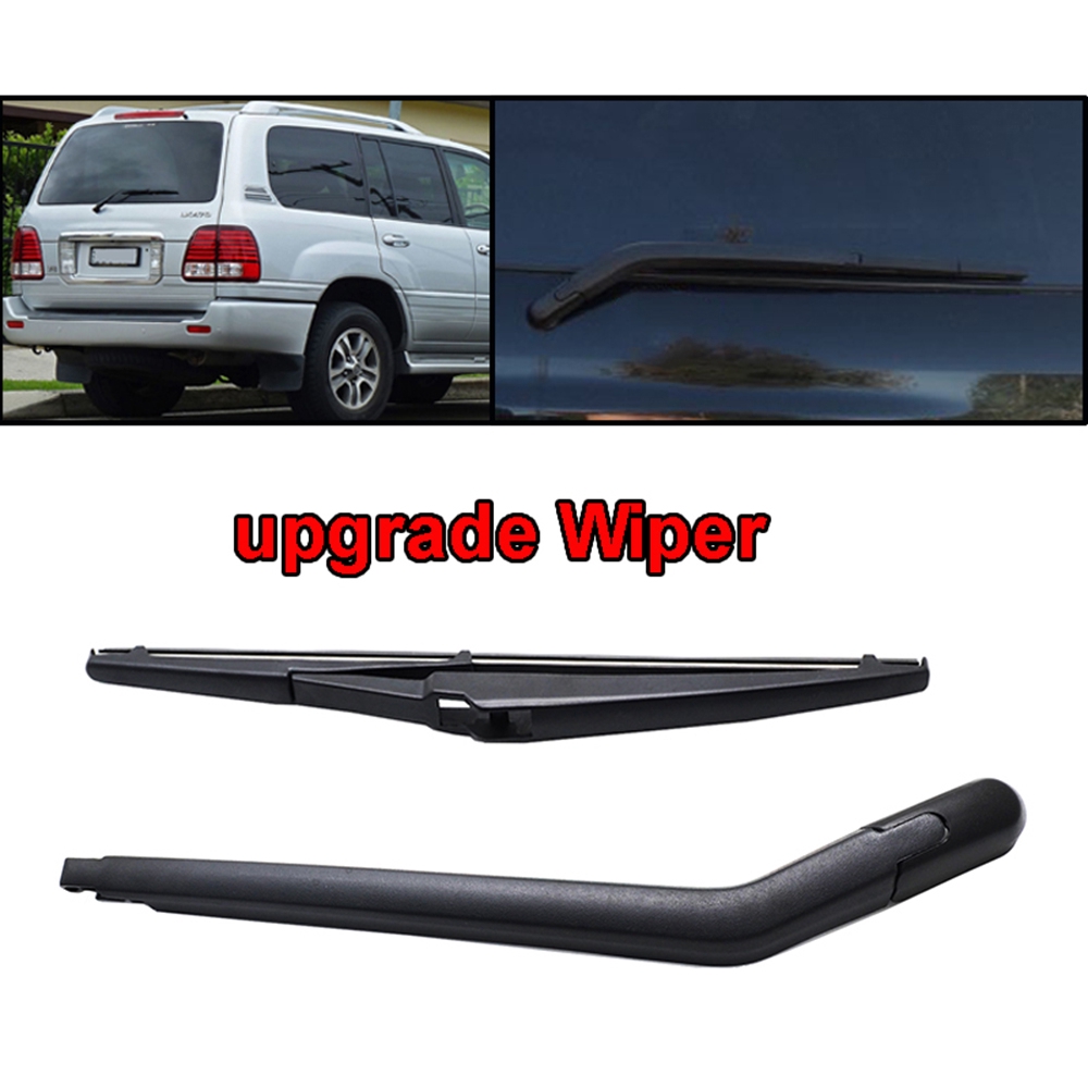 14" Rear Windscreen Wiper Arm Blade Kit Rubber Wipers For Toyota Land