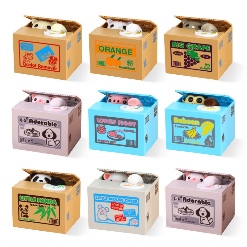 Cute Piggy Bank Plastic Pig Money Bank Adults Piggy Bank