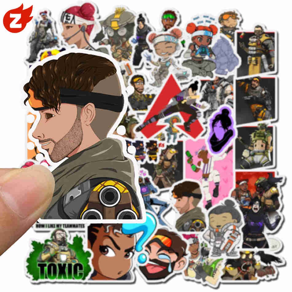Apex Legends Game ~50Pcs/set Waterproof Graffiti Stickers For Kids Toy ...