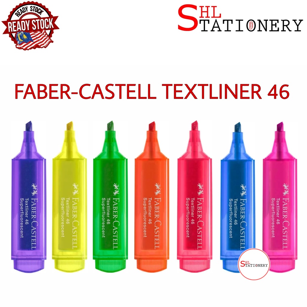 FABER-CASTELL Textliner Highlighter 46 / 1546 Super Fluorescent ...