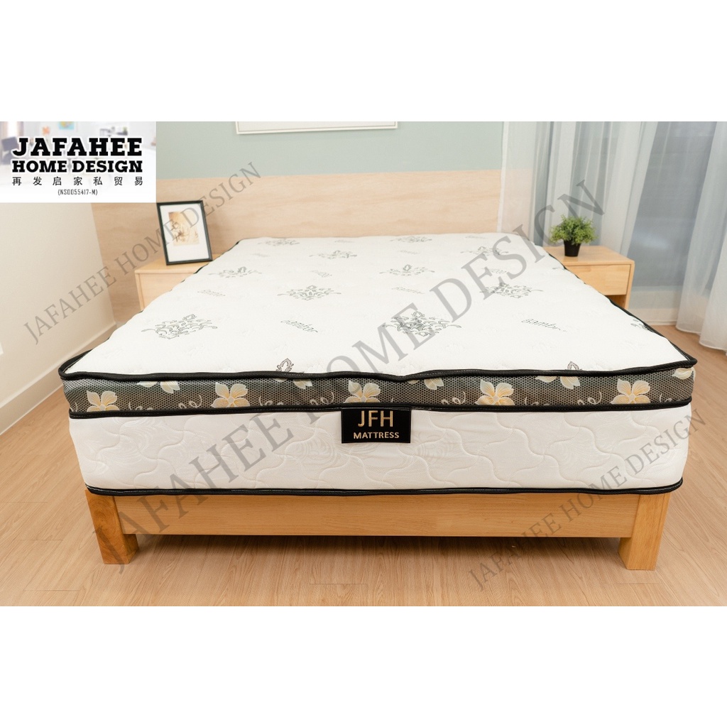 JFH BEST SLEEP 12 Inch Posture Spring (SINGLE) Size Mattress (3 Inch ...