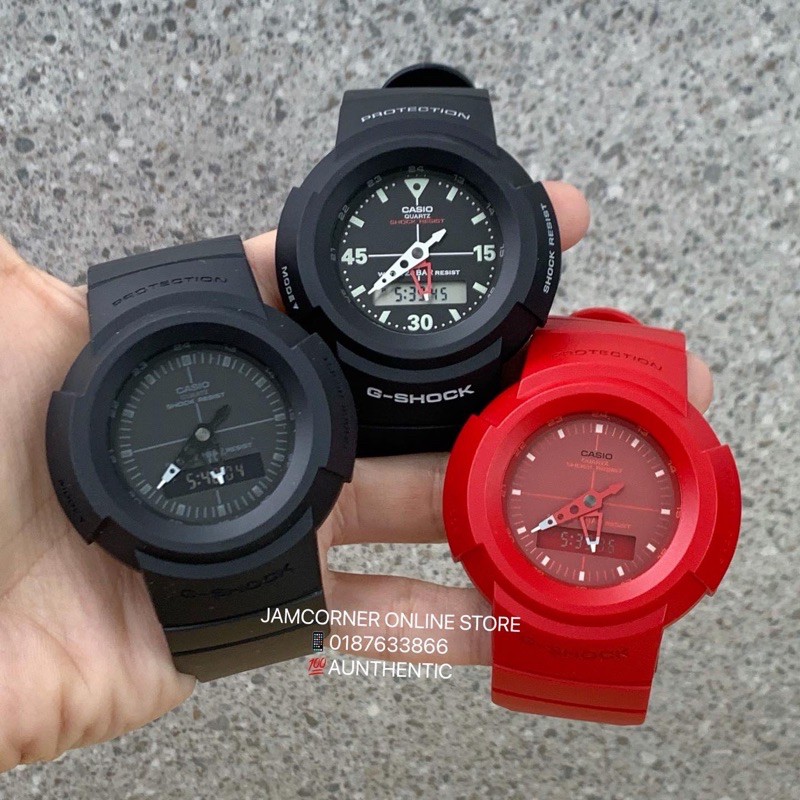 READY STOCK 100% AUTHENTIC CASIO G-SHOCK AW-500BB-1E/AW-500BB-4E/AW ...