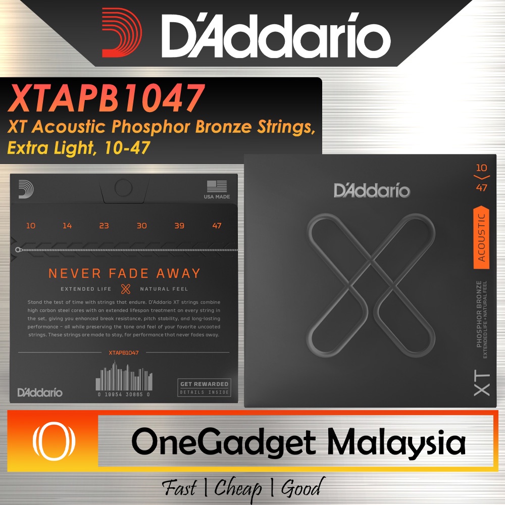 D'Addario XTAPB1253-3P Akoestische Gitaarsnaren 3-Pack kopen