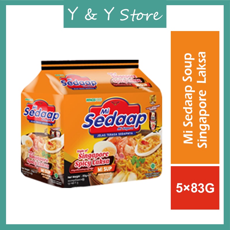 MI SEDAAP SOUP PERISA AYAM BAWANG / AYAM ISTIMEWA / PERISA SOTO ...