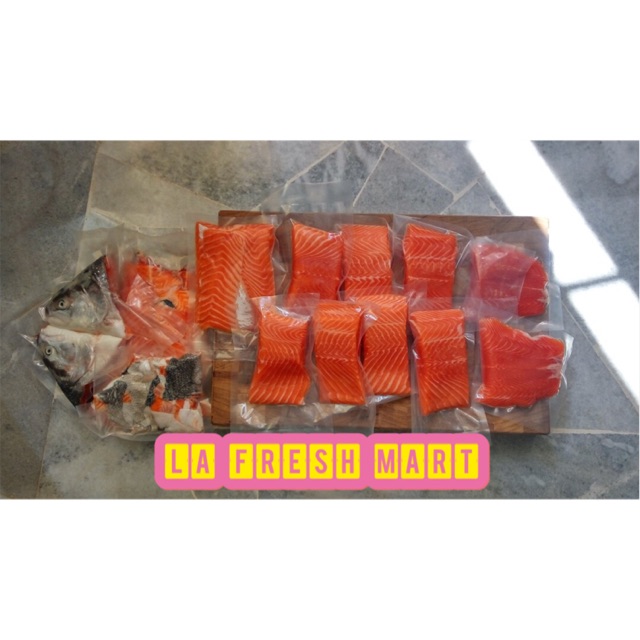 WHOLE Fresh Sashimi Grade Salmon (3kg 5kg) Shopee Malaysia