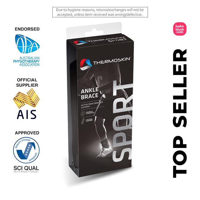 Thermoskin Sport Ankle Brace 8 Straps Taping (1 Unit/PC) Shopee Malaysia