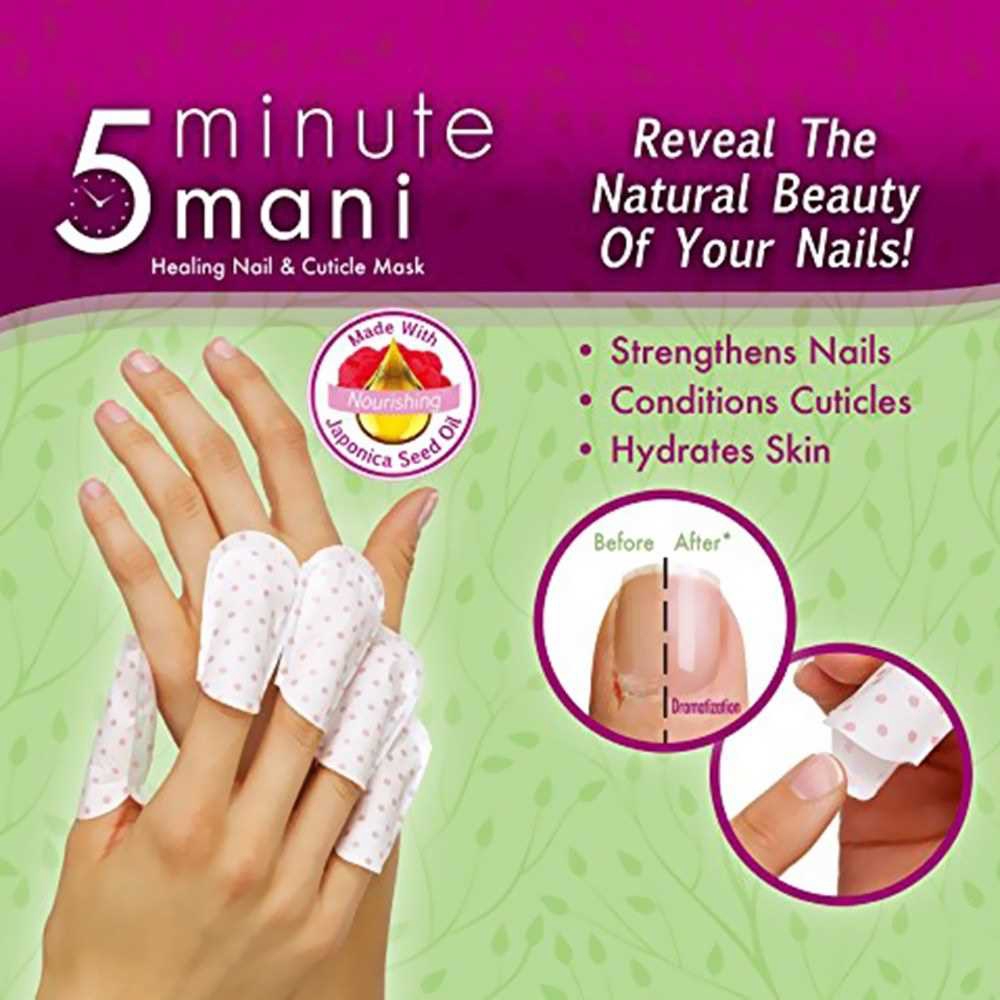 5 Minute Mani Healing Nail & Cuticle Mask (White) | Shopee Malaysia
