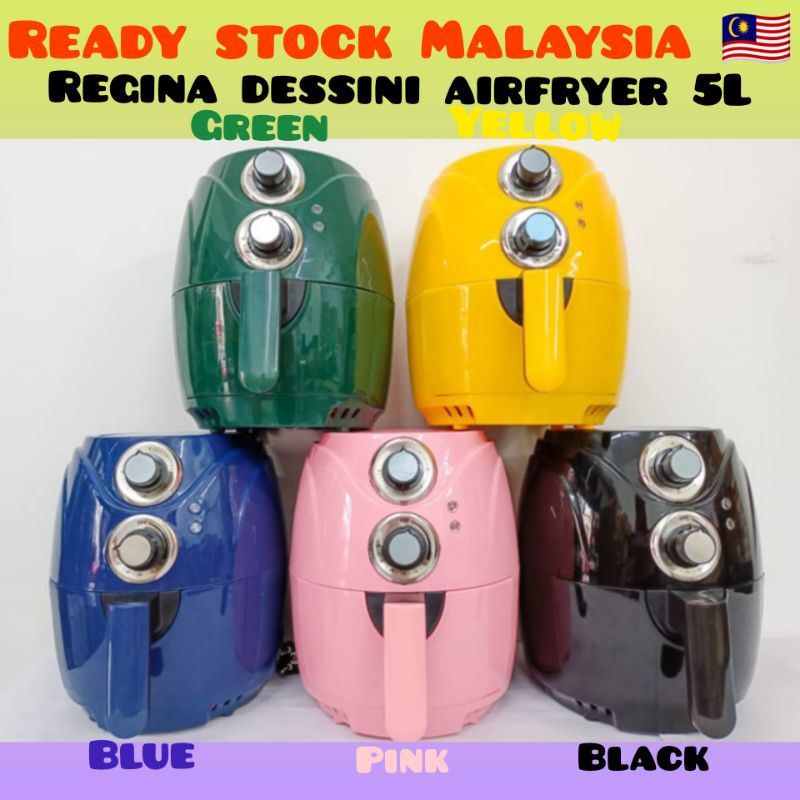 🔥HOT SALES 🔥 READY STOCK MALAYSIA 🇲🇾 DESSINI REGINA AIR FRYER 3.8L(0R