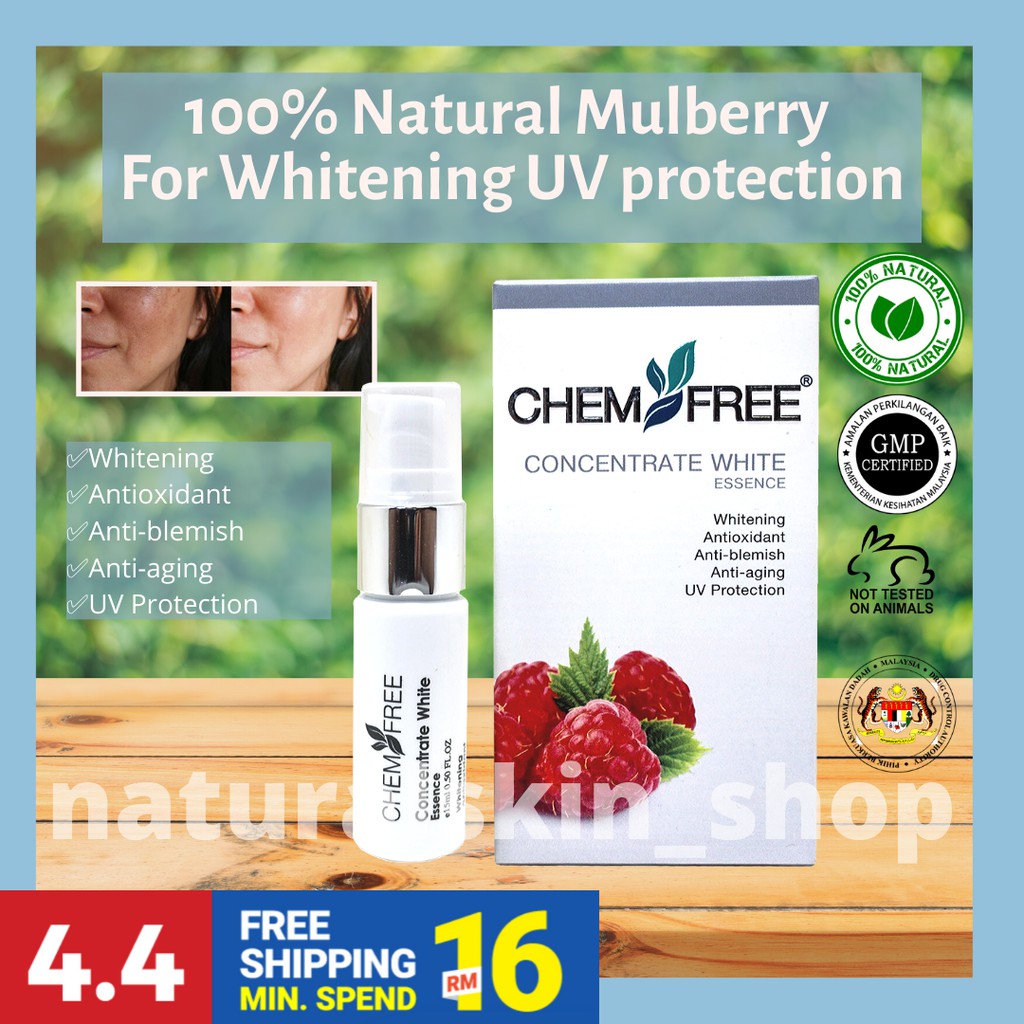 💥Hot Item💥 Chemifree Concentrate White Essence Whitening Serum Essence  Brightening Facial Essence Serum | Shopee Malaysia