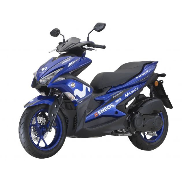 Yamaha NVX 155 White Movistar Putih 2018 Sticker - Stripe | Shopee Malaysia