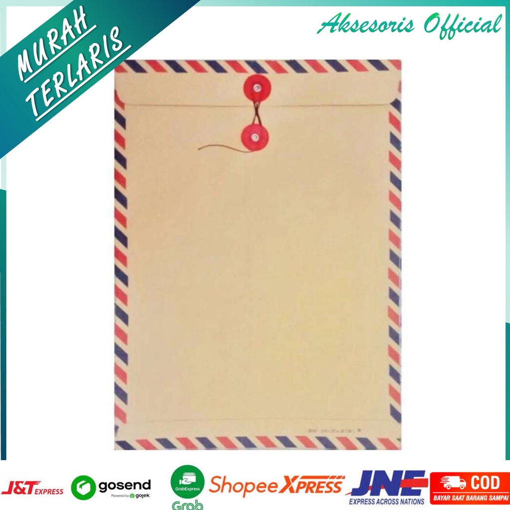 Brown Business Envelopes Water Mail Folio Rope Envelopes Rope Maps ...