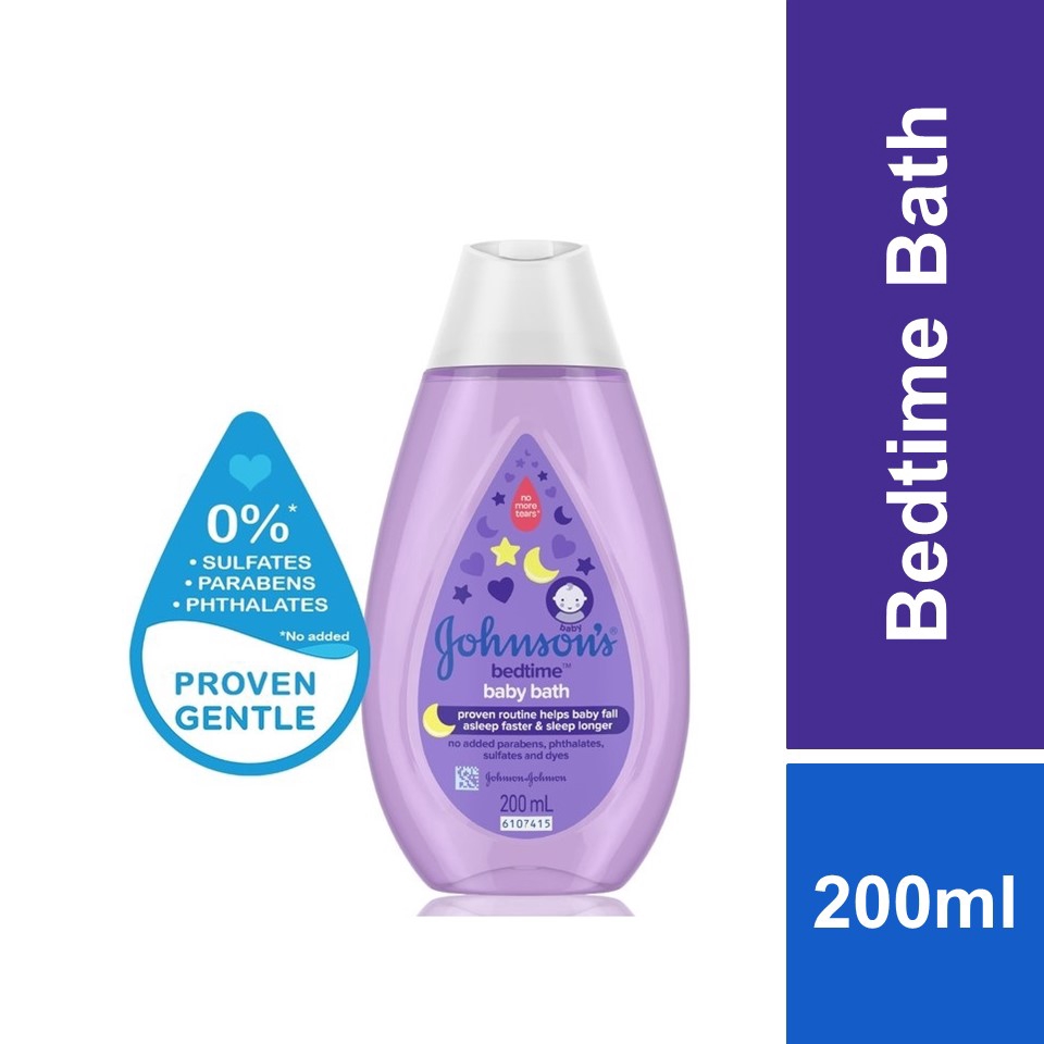 Johnson's baby hot sale bedtime bath