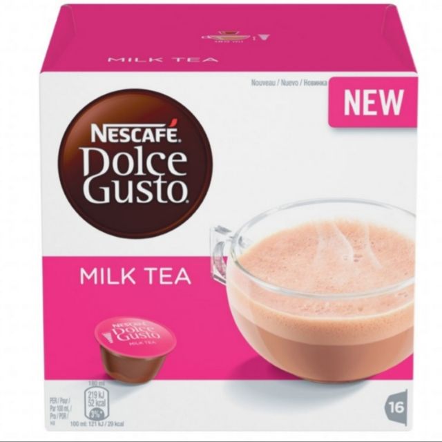 dolce gusto milk tea pods