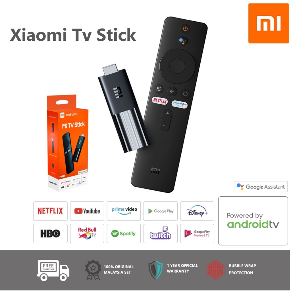 Xiaomi Mi Tv Stick Global Version Year Warranty Shopee Malaysia