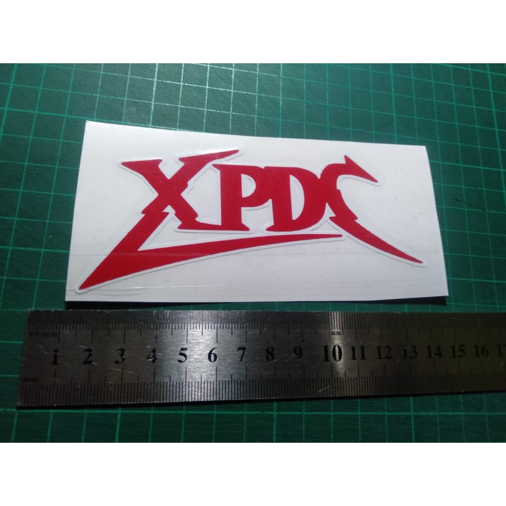 sticker custom xpdc untuk motosikal | Shopee Malaysia