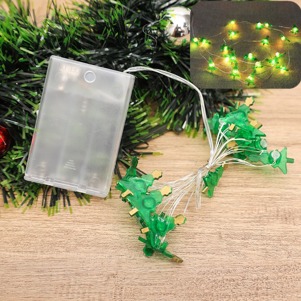 20LED Santa Claus Christmas LED String Lights / Snowman Hanging Lights ...