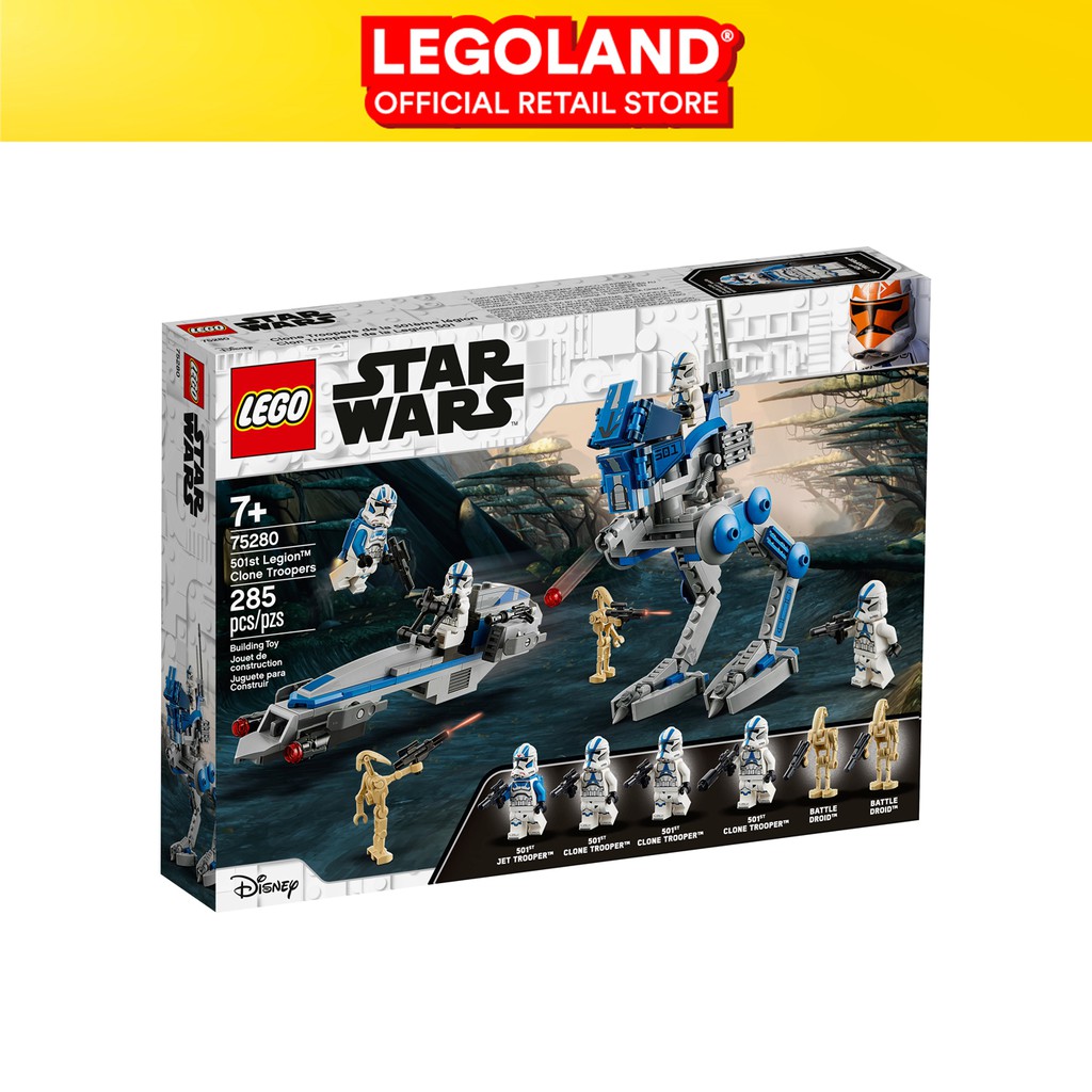 LEGO Star Wars 501st Legion Clone Troopers 75280 Shopee Malaysia