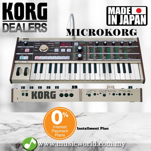 Korg microKORG Synthesizer Keyboard Piano and Vocoder (MICROKORG MK1 ...