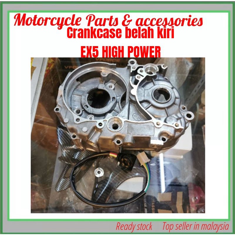 CRANKCASE LH EX5 HIGH POWER cover engine | Shopee Malaysia
