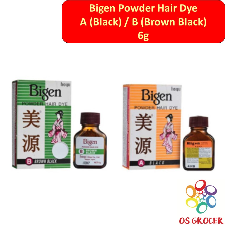 Bigen Permanent Powder Hair Dye / Hair Color 6g | Shopee Malaysia