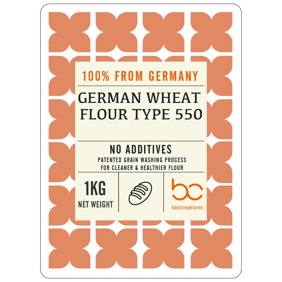 Biocreations German Wheat Flour Type 550 (1kg) Shopee Malaysia