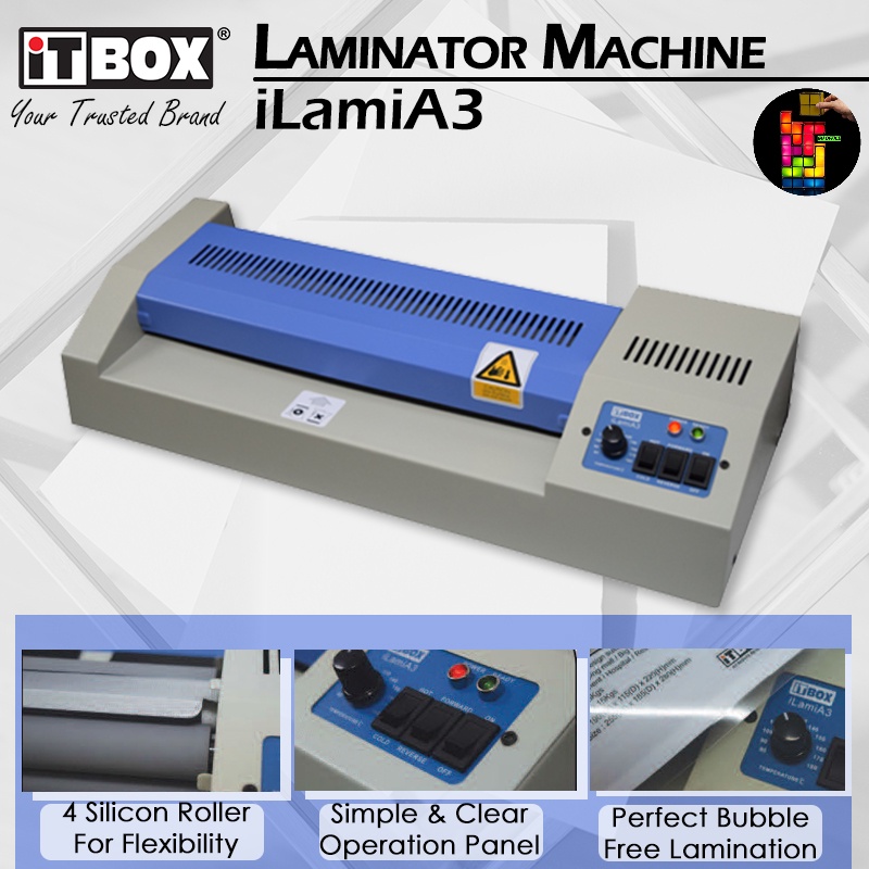 Itbox Laminating Machine A4 A3 Size Ilamia3 Shopee Malaysia