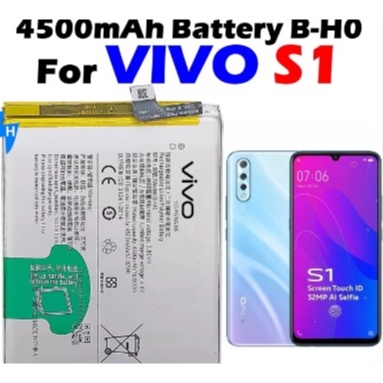 COMPATIBLE FOR VIVO S1 VIVO 1907 / Y7S BATTERY BATERI B-H0 (4390mAh ...