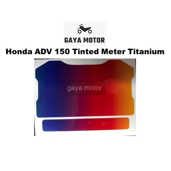Honda ADV 150 Tinted Meter Titanium | Shopee Malaysia