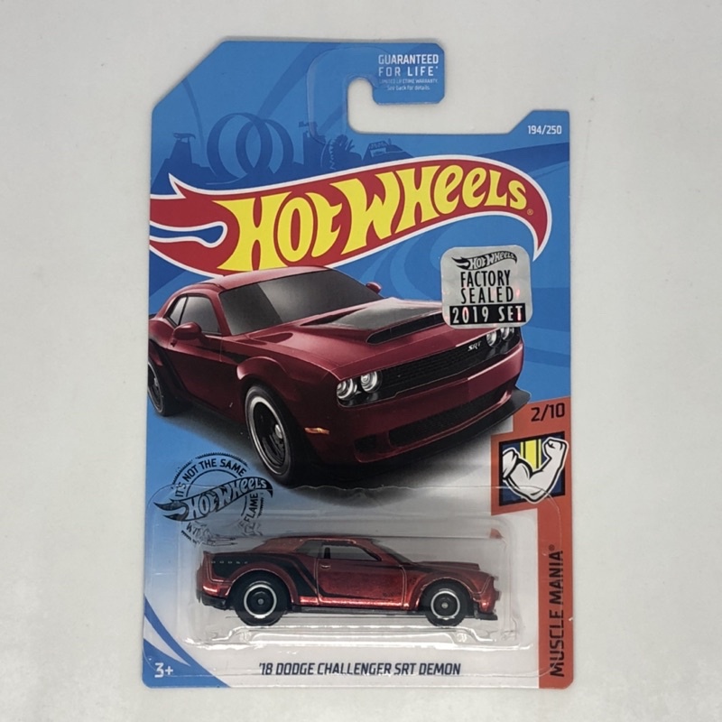 Hot Wheels Muscle Mania Dodge Challenger SRT Demon STH | Shopee Malaysia