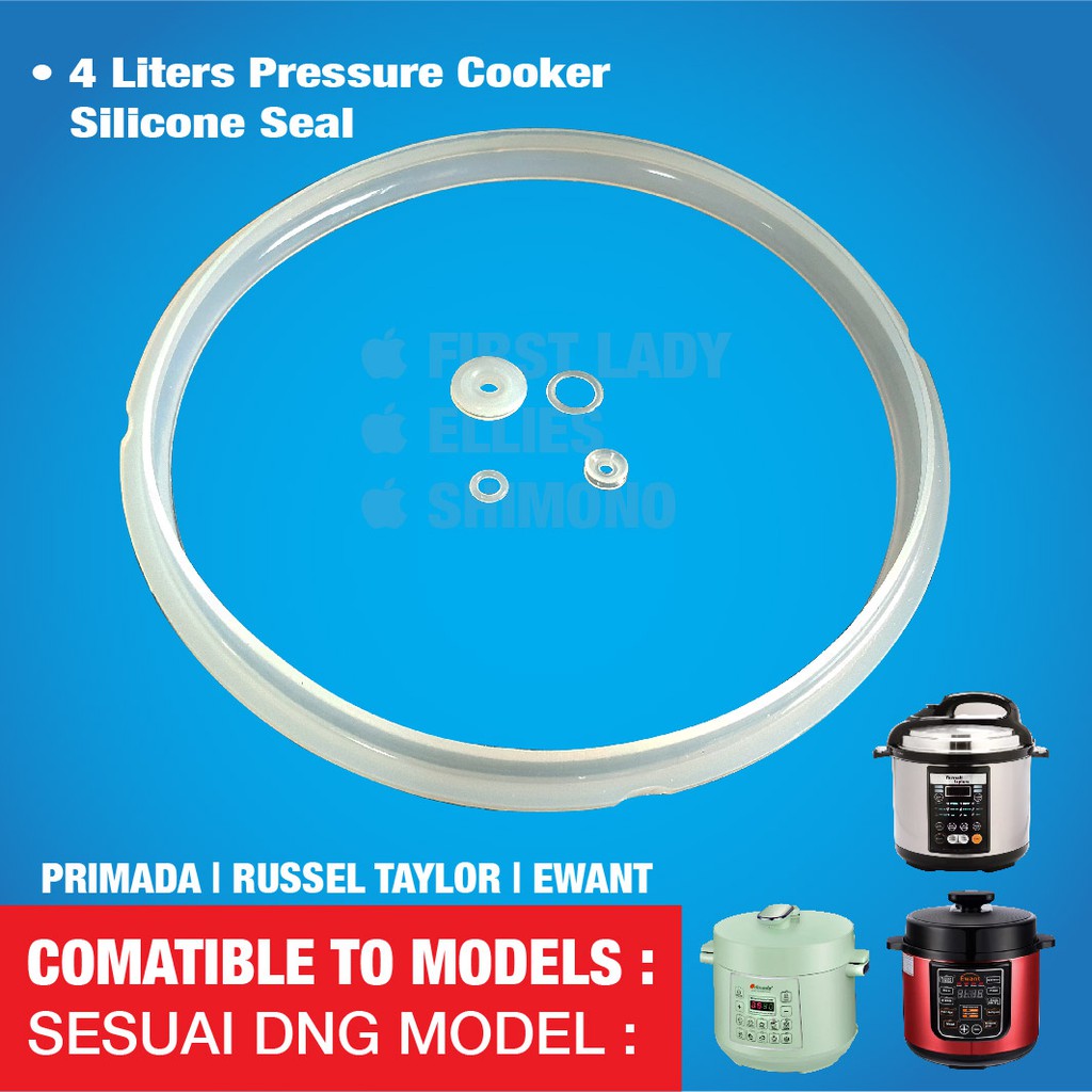 Primada, Ewant, Russel Taylor 4 Liters Pressure Cooker Silicone Seal, Silicone Belt, Ready Stock, High Quality